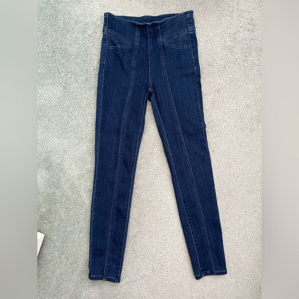 Liverpool Dark Blue Skinny High Rise Women's Jeans